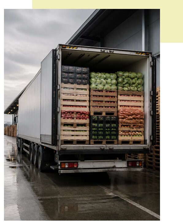 Перевозка плодоовощной продукции в Пермь по цене от 5356 р. | Агросервис-Прм